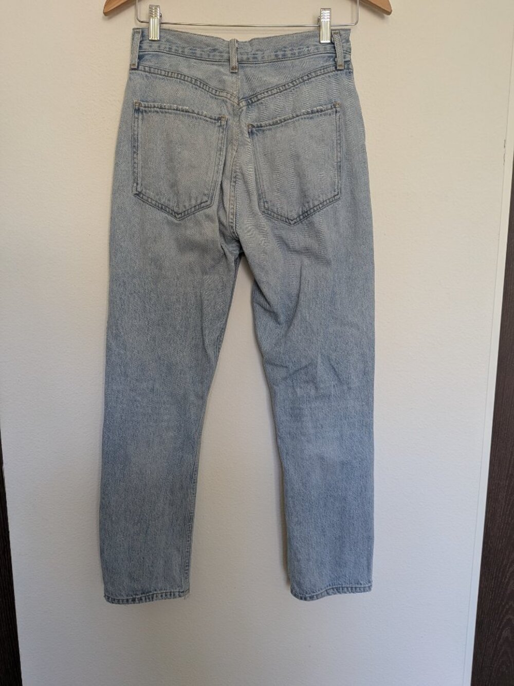 Agolde Riley High Rise Straight Crop Size 27 - Picture 5 of 14